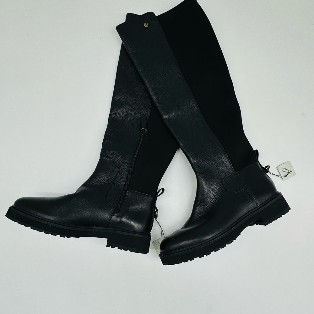 Cole Haan Waterproof Greenwich Tall Boot Leather/Antique